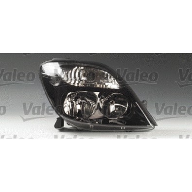 087553 Faro Fanale Proiettore dx H7 H1 corpo nero Valeo Renault Scenic 99-03 RX4 - Right headlight Black H7 H1 Scenic 99-03