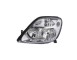 087558 Faro fanale proiettore sx Valeo H7 H1 corpo cromato Renault Scenic 99-03 - Left Headlight chrome H7 H1 Scenic 99-03