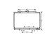 MT2165 AVA RADIATORE MITSUBISHI PAJERO II/III/IV 2.5 TD