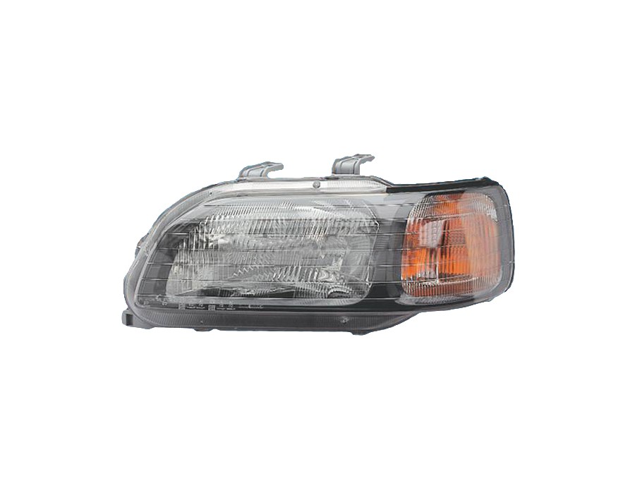 0318050313 Faro Fanale Proiettore sx Bosch H4 corpo nero Honda Civic 5 porte/SW 95-99 - Left black headlight Civic 5 doors-SW