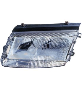 1AF007620051 Faro Fanale Proiettore sx H1 H7 s/fend Hella VW Passat 96-00 - Left Headlight H1 H7 VW Passat 96-00