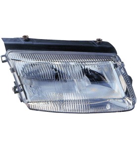 1AF007620061 Faro Fanale Proiettore dx H1 H7 s/fend Hella VW Passat 96-00 - Right Headlight H1 H7 VW Passat 96-00