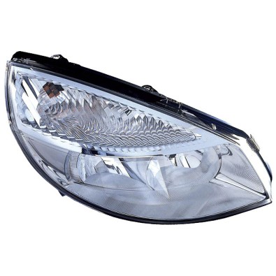 1EG008862181 Faro Fanale Proiettore dx H7 H1 Hella Renault Scenic 03 - 06 - Right headlight H7 H1 Scenic 03-06