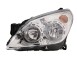 1EG270370611 Faro Fanale Proiettore sx H7 H1 Cromato Hella Opel Astra 07-09 - Left headlight Crom H7 H1 Astra 07-09