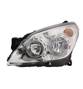 1EG270370611 Faro Fanale Proiettore sx H7 H1 Cromato Hella Opel Astra 07-09 - Left headlight Crom H7 H1 Astra 07-09