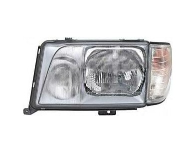 1EJ007219051 Faro Fanale Proiettore sx H4 H3 c/fen Hella Mercedes E 93 W124 - Left headlight H4 H3 Mercedes W124