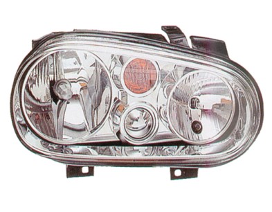 1EL007700061 Faro Fanale Proiettore  DX H7 H1 H3 C/FEND HELLA VW Golf IV 97-03 - RIGHT Headlight Golf MK4 97-03