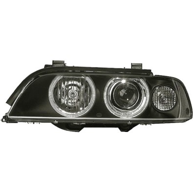 1EL008052571 Faro Fanale Proiettore sx XENON D2S+H7 Hella BMW 5 E39 95-03 - Left Xenon headlight BMW E39 95-03