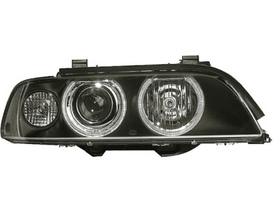1EL008052581 Faro Fanale Proiettore dx XENON D2S+H7 Hella BMW 5 E39 95-03 - Right Xenon headlight BMW E39 95-03