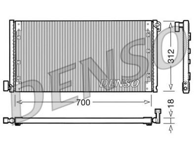 DCN12001 Condensatore AC DENSO Iveco Daily 99-06 - AC Condenser Daily 99-06  

DAILY III 2287 CC - 2798 CC