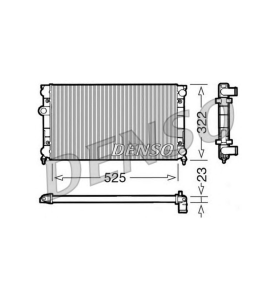 Dimensioni rete	525x322x23
Materiale	Alluminio
Peso [g]	2772
Materiale telaio	Plastica