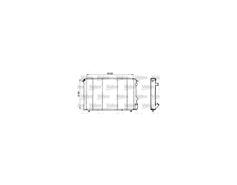 730184 Radiatore raffreddamento VALEO Renault Espace 91-96 - Cooling Radiator Renault Espace 91-96
620x398x35 730184 Radiatore raffreddamento VALEO Renault Espace 91-96 - Cooling Radiator Renault Espace 91-96
620x398x35