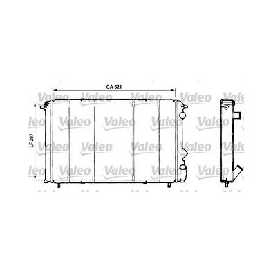 730184 Radiatore raffreddamento VALEO Renault Espace 91-96 - Cooling Radiator Renault Espace 91-96
620x398x35