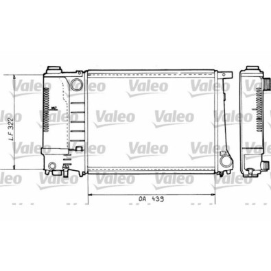 730365 Radiatore raffreddamento VALEO BMW  E30 E36 E34 89-95 - Cooling Radiator BMW E30 E36 E34



440x328x40mm