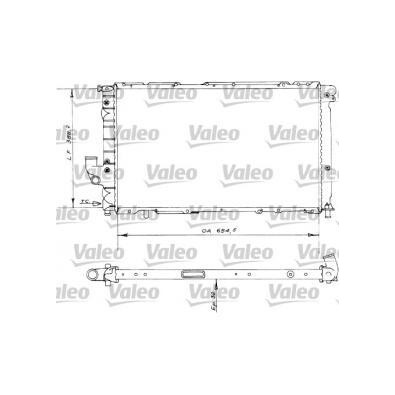 730536 Radiatore Raffreddamento VALEO Lancia THEMA Fiat CROMA 2.5 TD - Cooling Radiator THEMA CROMA 2.5 TD