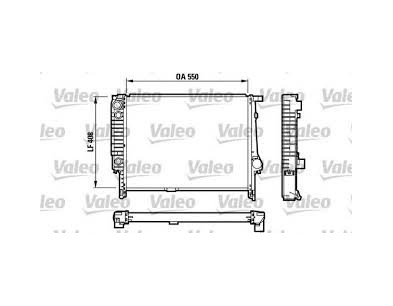 731515 Radiatore raffreddamento VALEO BMW 3 E36 325 TD - M3 3.2 - Cooling radiator BMW 3 E36