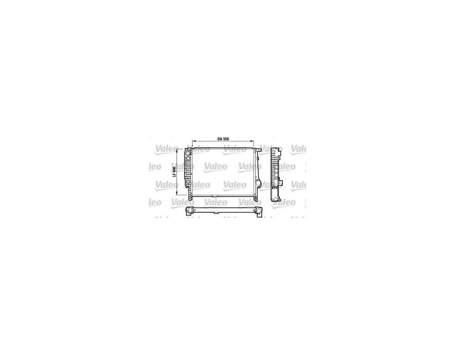 731515 Radiatore raffreddamento VALEO BMW 3 E36 325 TD - M3 3.2 - Cooling radiator BMW 3 E36