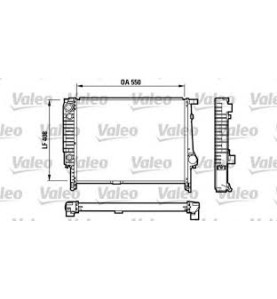 731515 Radiatore raffreddamento VALEO BMW 3 E36 325 TD - M3 3.2 - Cooling radiator BMW 3 E36