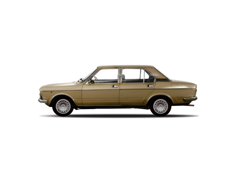 4319110 Set 4 Cerchi ruota Fiat 124 Sport - 125 - 132  - Originale Fiat - Set Four Wheel circle Fiat 124 Sport - 125 - 132