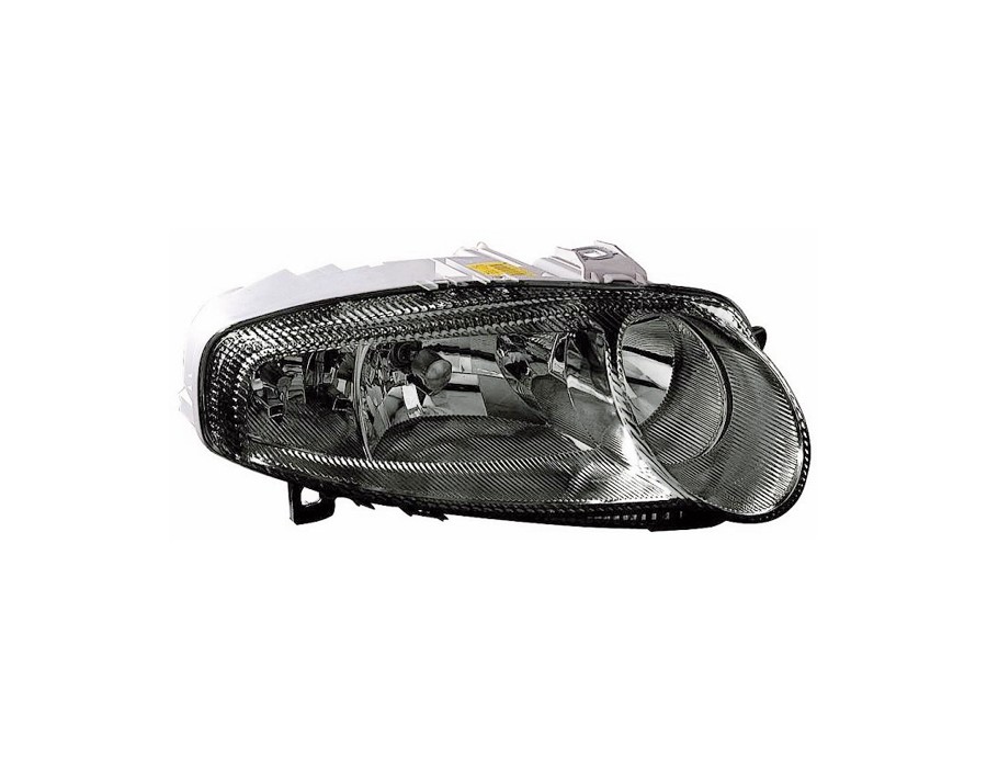 6671110RLDEM2 Faro fanale Proiettore dx Nero H7 H7 H1 DEPO Alfa Romeo 147 00-04 - Right Black headlight Alfa 147