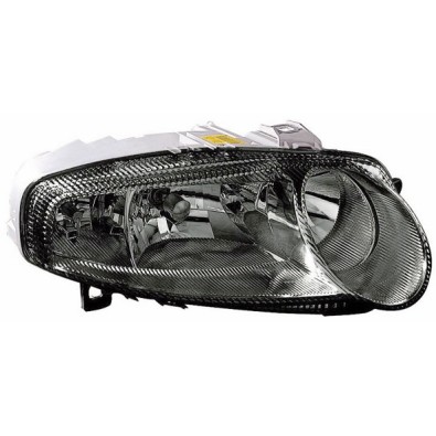 6671110RLDEM2 Faro fanale Proiettore dx Nero H7 H7 H1 DEPO Alfa Romeo 147 00-04 - Right Black headlight Alfa 147