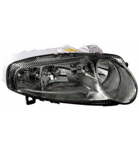 6671110RLDEM2 Faro fanale Proiettore dx Nero H7 H7 H1 DEPO Alfa Romeo 147 00-04 - Right Black headlight Alfa 147