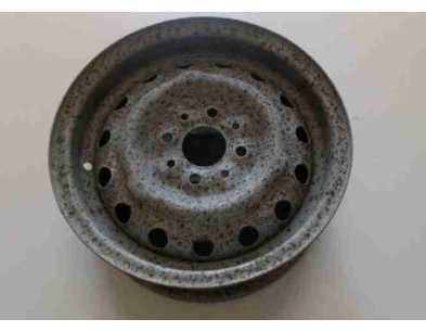 4183118 Set 4 Cerchi ruota Fiat 850 Berlina Sport Coupe' - Originale Fiat - Set Four Wheel circle Fiat 850