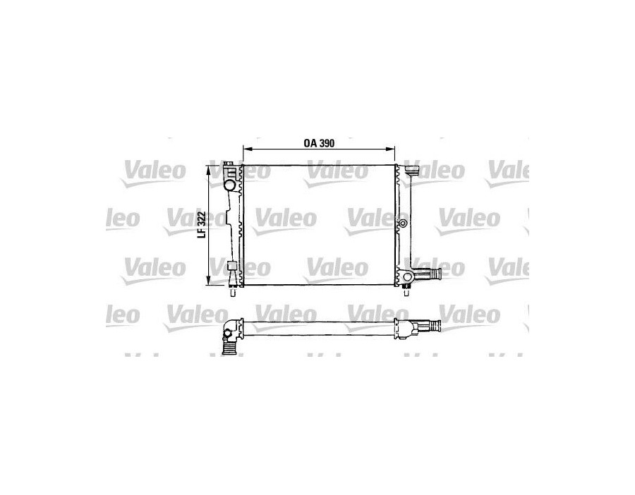 730632 Radiatore Raffreddamento Valeo Citroen AX Diesel 1.4 D - Cooling Radiator Citroen AX D 730632 Radiatore Raffreddamento Valeo Citroen AX Diesel 1.4 D - Cooling Radiator Citroen AX D