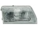 6611129RLDED Faro Fanale Proiettore dx H4 DEPO Fiat 500 Cinquecento 91-98 - Right headlight Fiat 500 91-98