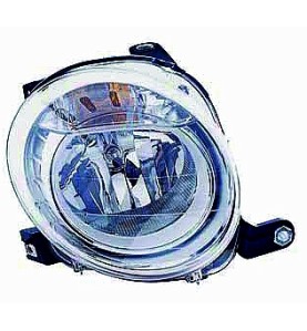 LPM301 Faro Fanale Proiettore dx H7 Fiat 500 07-15 - Right headlight H7 Fiat 500 07-15