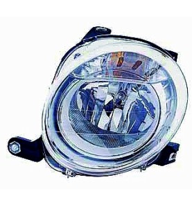LPM302 Faro Fanale Proiettore sx H7 Fiat 500 07-15 - Left headlight H7 Fiat 500 07-15