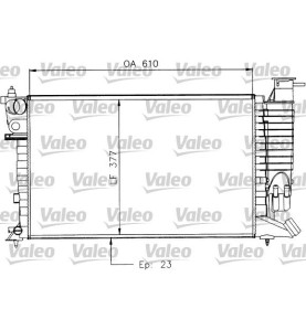 730927 Radiatore raffreddamento Valeo Peugeot 306 1.6 - 1.8 D - Citroen ZX - Cooling Radiator Peugeot 306
-