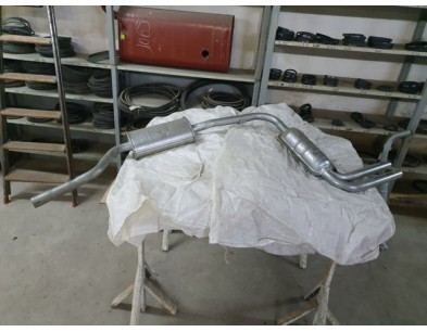 Marmitta Silenziatore Centrale + Posteriore A112 Abarth 71-85 70 CV - oe 4355175 - Rear central Exhaust system A112 Abarth