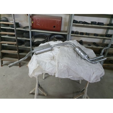 Marmitta Silenziatore Centrale + Posteriore A112 Abarth 71-85 70 CV - oe 4355175 - Rear central Exhaust system A112 Abarth
