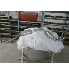 Marmitta Silenziatore Centrale + Posteriore A112 Abarth 71-85 70 CV - oe 4355175 - Rear central Exhaust system A112 Abarth