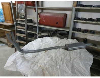 Marmitta Silenziatore Gruppo scarico completo 2 pz Rover Metro 1.0 - 1.3 - MG 80-84 - Complete exhaust system Rover Metro . MG
