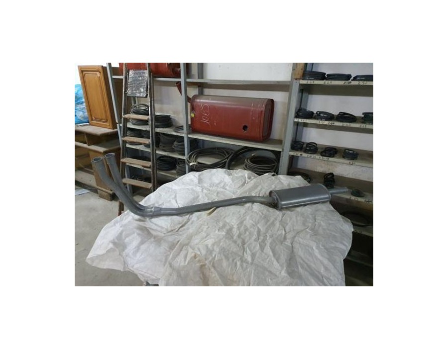 Marmitta Silenziatore Gruppo scarico completo 2 pz Rover Metro 1.0 - 1.3 - MG 80-84 - Complete exhaust system Rover Metro . MG