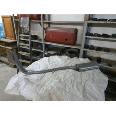 Marmitta Silenziatore Gruppo scarico completo 2 pz Rover Metro 1.0 - 1.3 - MG 80-84 - Complete exhaust system Rover Metro . MG