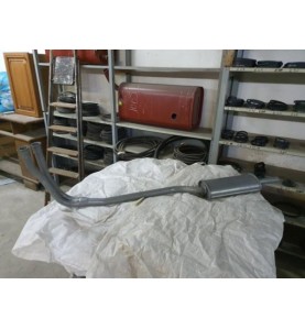 Marmitta Silenziatore Gruppo scarico completo 2 pz Rover Metro 1.0 - 1.3 - MG 80-84 - Complete exhaust system Rover Metro . MG