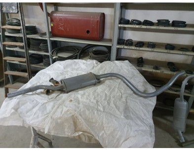 Marmitta Silenziatore centrale Rover Mini 3 cilindri S-SL-SE 82-83 - Central Exhaust system MINI 3  82-83