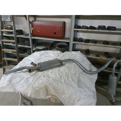 Marmitta Silenziatore centrale Rover Mini 3 cilindri S-SL-SE 82-83 - Central Exhaust system MINI 3  82-83