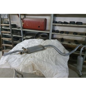 Marmitta Silenziatore centrale Rover Mini 3 cilindri S-SL-SE 82-83 - Central Exhaust system MINI 3  82-83