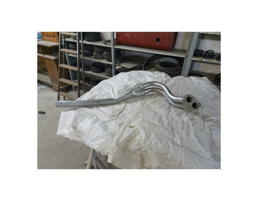Marmitta Silenziatore Tubo Collettore Fiat 124 Spider 1.6  71-72 - Front exhaust system Fiat 124 Spider 1.6 71-72