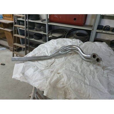 Marmitta Silenziatore Tubo Collettore Fiat 124 Spider 1.6  71-72 - Front exhaust system Fiat 124 Spider 1.6 71-72