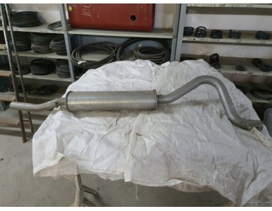 Marmitta Silenziatore posteriore Fiat 131 2.0 - 2.5 Diesel Berlina 78-83 - Rear exhaust system Fiat 131 2.0-2.5 Diesel sedan