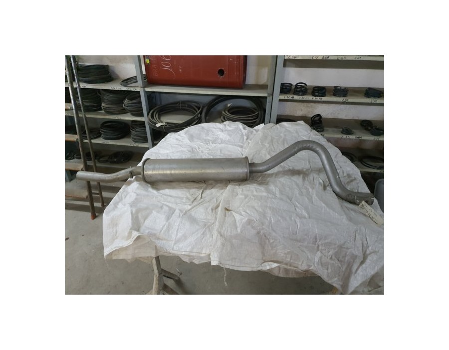Marmitta Silenziatore posteriore Fiat 131 2.0 - 2.5 Diesel Berlina 78-83 - Rear exhaust system Fiat 131 2.0-2.5 Diesel sedan