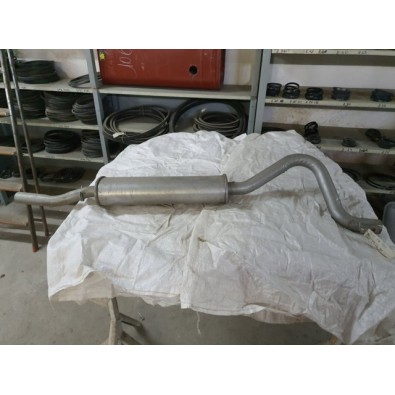 Marmitta Silenziatore posteriore Fiat 131 2.0 - 2.5 Diesel Berlina 78-83 - Rear exhaust system Fiat 131 2.0-2.5 Diesel sedan