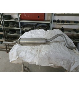 Marmitta Silenziatore posteriore Fiat 131 2.0 - 2.5 Diesel Berlina 78-83 - Rear exhaust system Fiat 131 2.0-2.5 Diesel sedan
