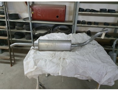 Marmitta Silenziatore posteriore Fiat 131 2.0 - 2.5 Diesel Panorama 78-83 - Rear exhaust system Fiat 131 2.0-2.5 Diesel SW