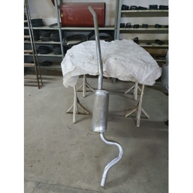 Marmitta Silenziatore Centrale Scarico Fiat 132 Diesel 2.0 - 2.5 - Central Exhaust System Fiat 132 Diesel